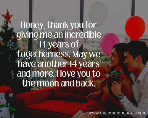 14 Years Together Quotes To Celebrate Your Anniversary For 2023