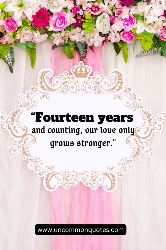 14 years together quotes 3 1