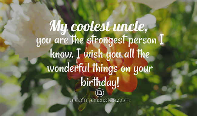Happy Birthday to the Best Uncle Happy Birthday to the Best Uncle