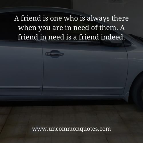 a friend in need is a friend indeed quotations