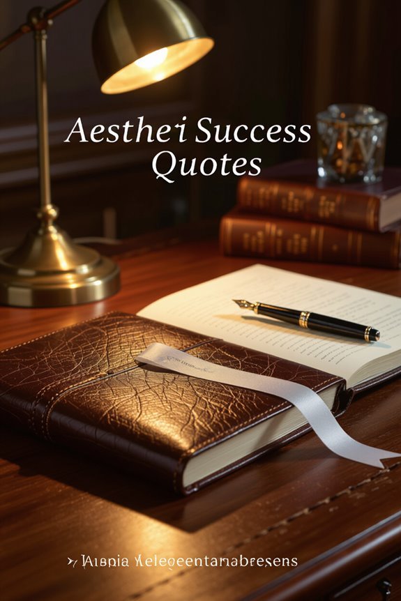 aesthetic quotes for success