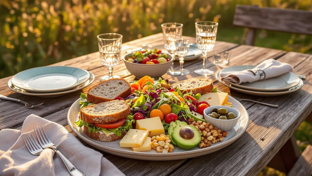 celebrating friendship over lunch