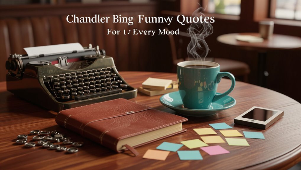 chandler bing s quirky humor