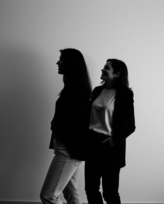 chic captions for friendship