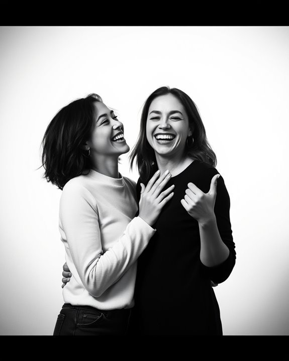 crazy friends bring laughter