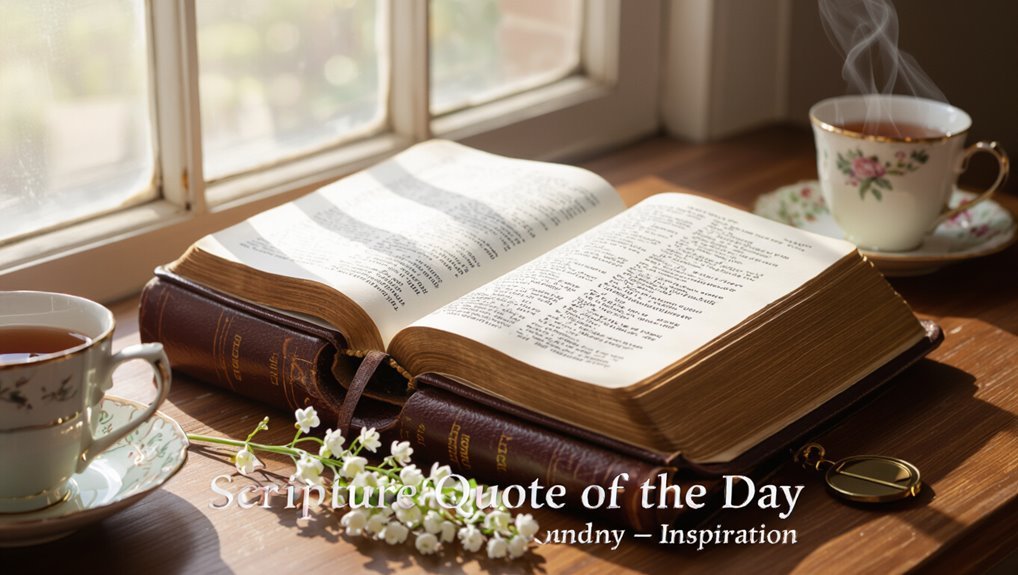 daily inspirational scripture quotes