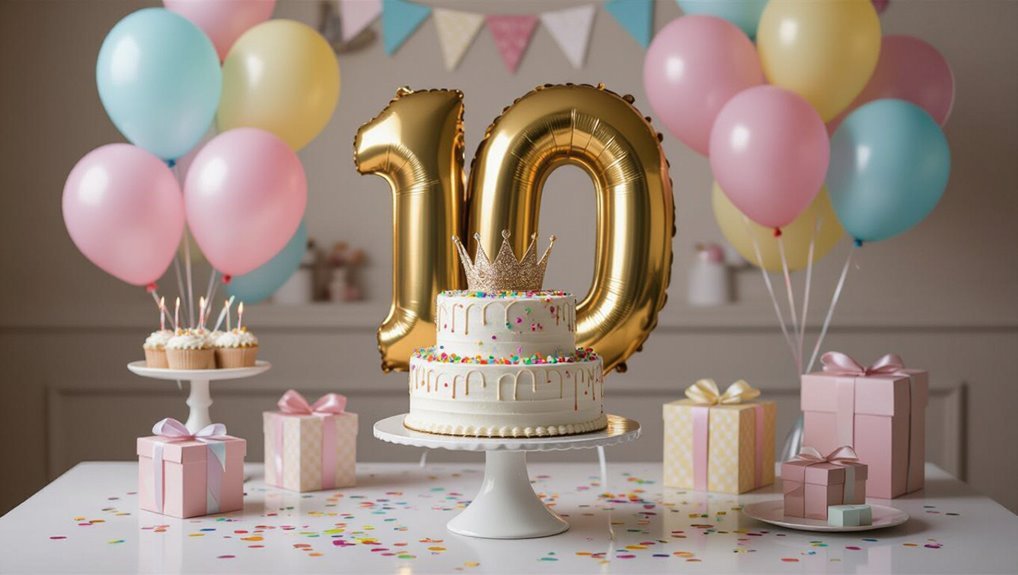double digits birthday excitement