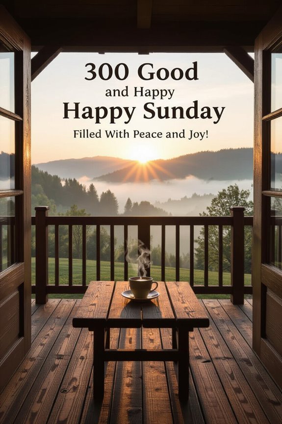 embrace sunday s tranquil moments