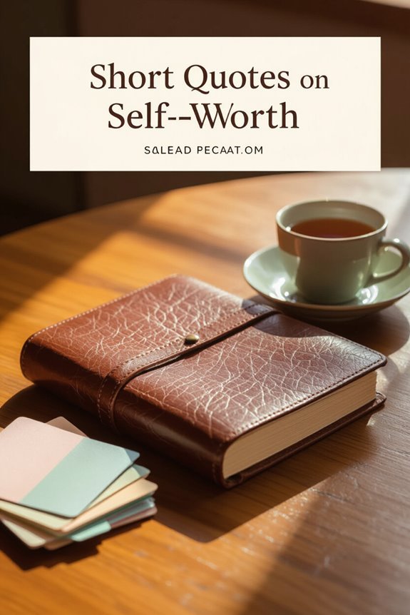 embrace your self worth daily