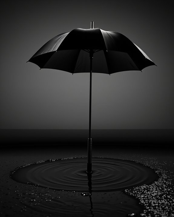 emotional connection through rain