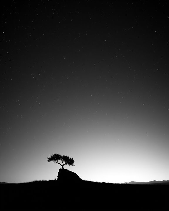 enchanting night sky beauty