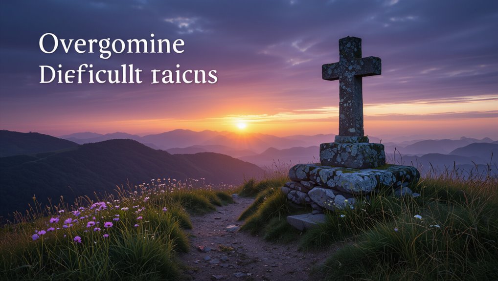 faith strengthens through struggles