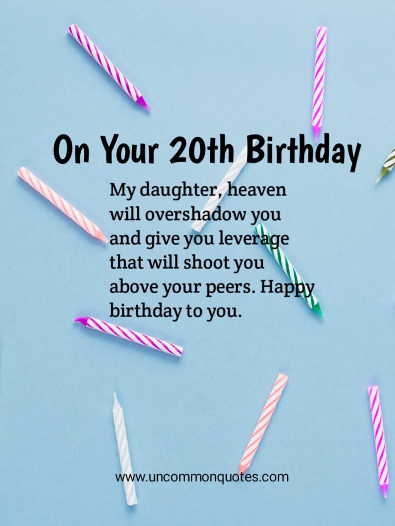 happy 20th birthday to my daughter