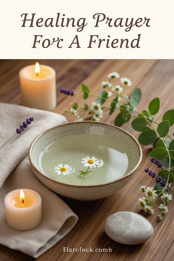 healing prayers for friends