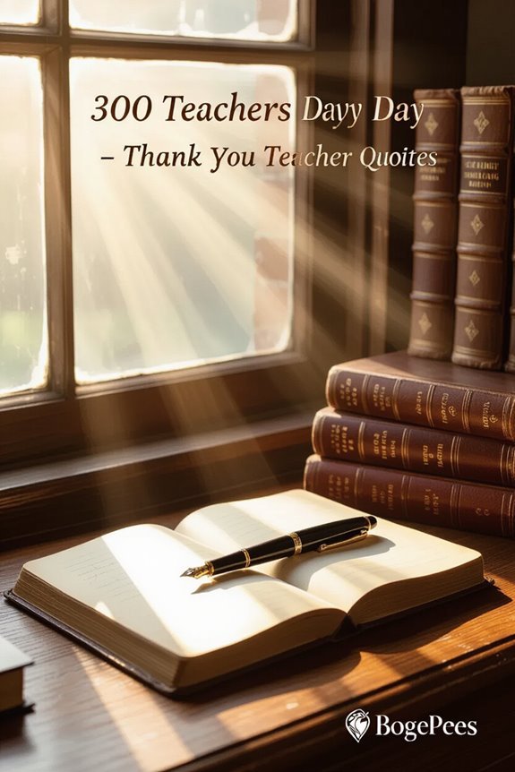 heartfelt gratitude for teachers