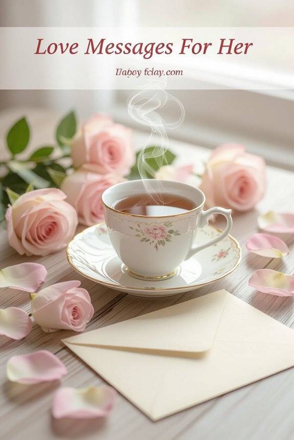 heartfelt love messages shared