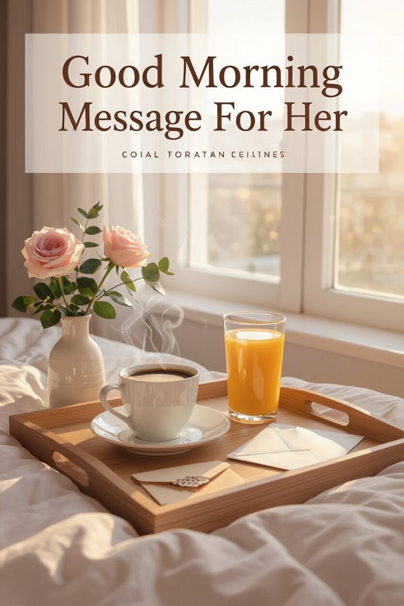 heartfelt morning messages for her