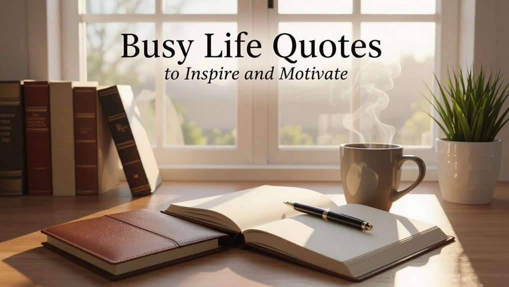 inspiration for busy lives
