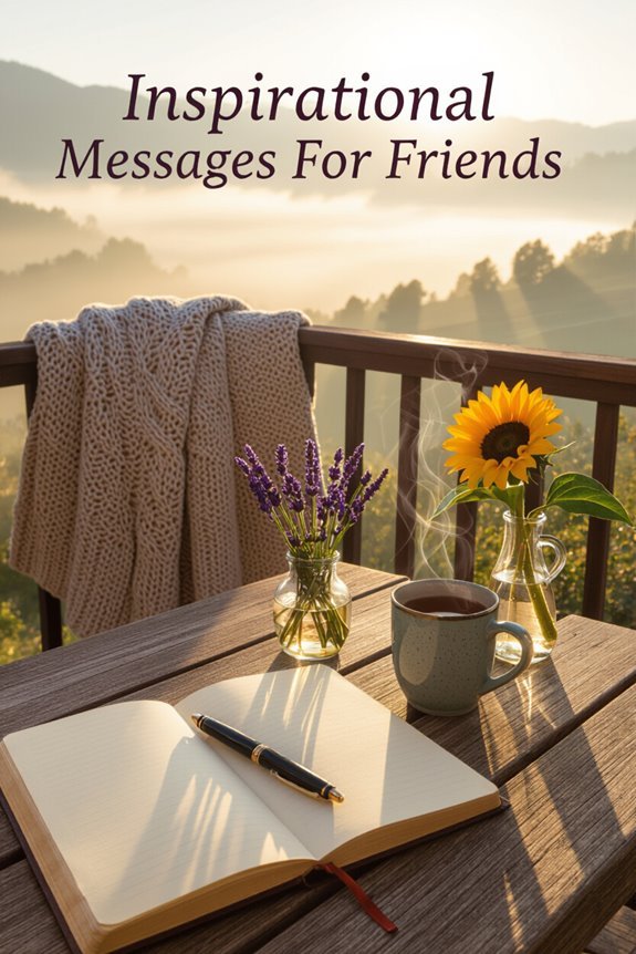 inspire and uplift friends