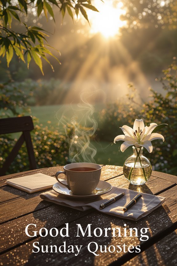 inspiring sunday morning quotes