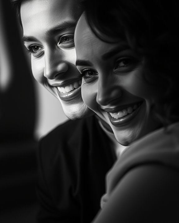 joyful moments in love