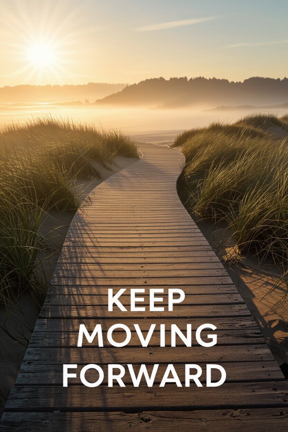 keep moving forward courageously