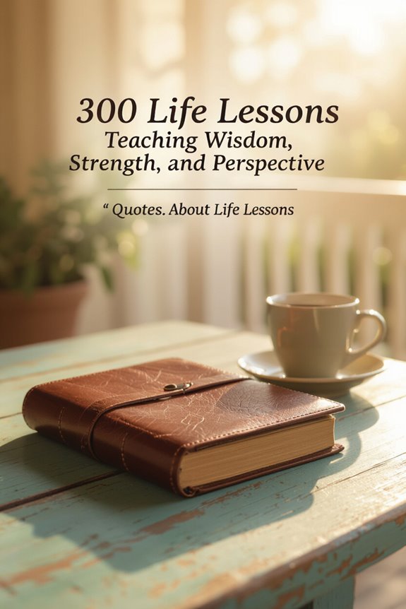 life lessons through quotes