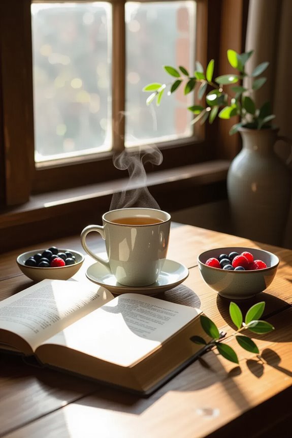 morning gratitude inspires positivity