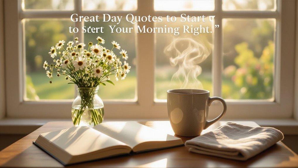 morning positivity and inspiration