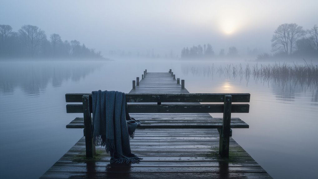 quiet sorrow s heavy embrace