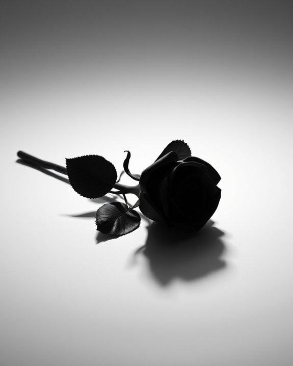 romantic rose good night