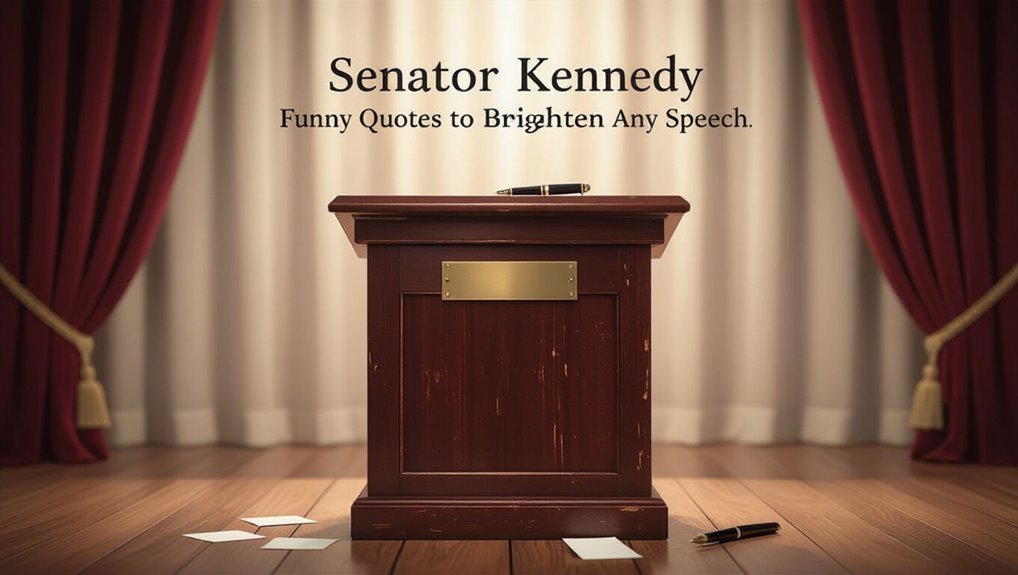 senator kennedy s humorous quotes