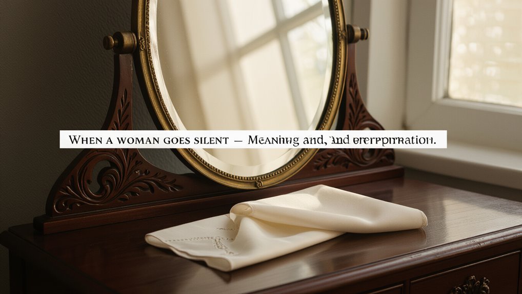 silence reveals deeper emotions
