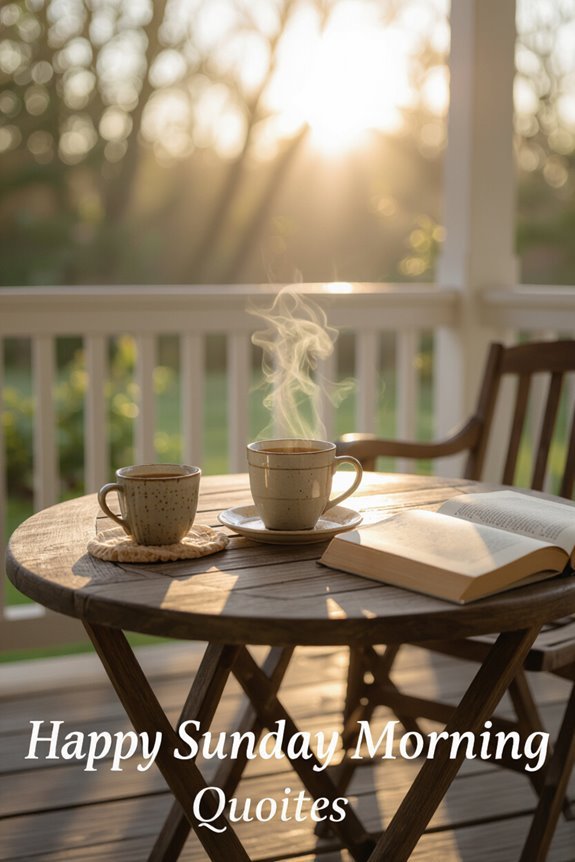 sunday morning tranquility quotes