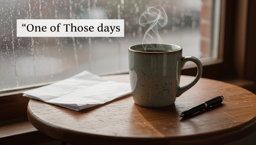 surviving one of those days