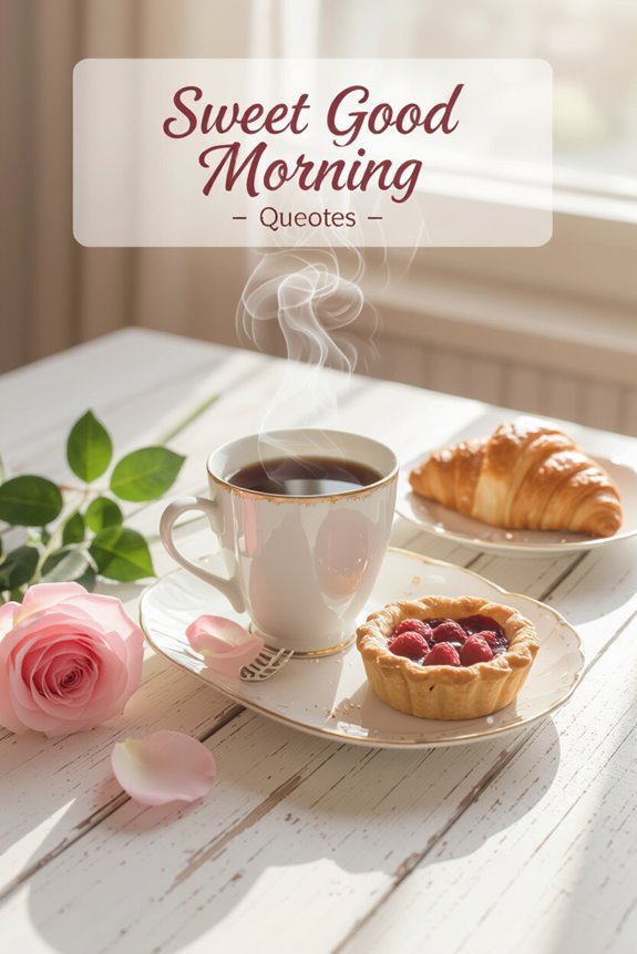 sweet morning quotes for her