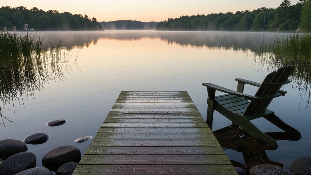 tranquility by the lake