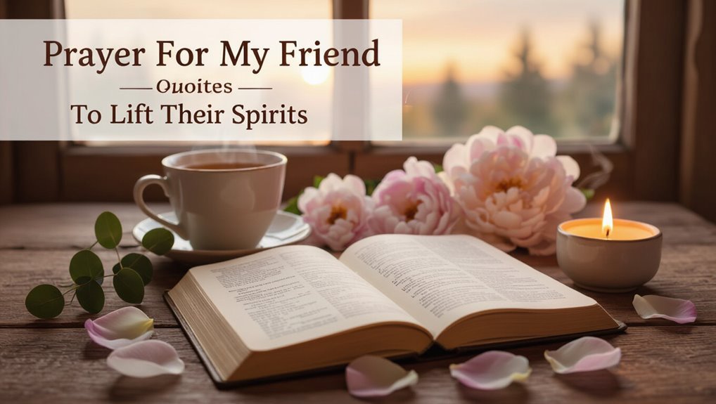 uplifting prayers for friends