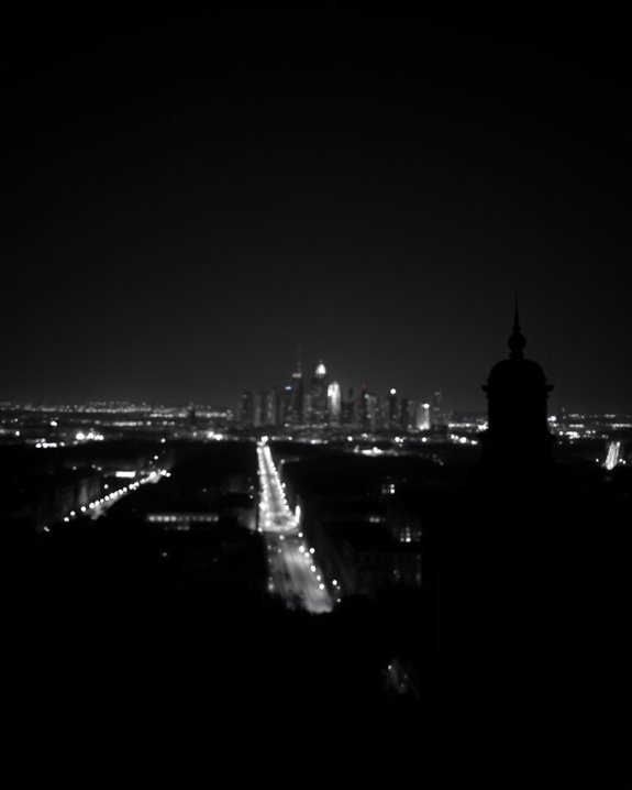 urban nightscape exploration quotes