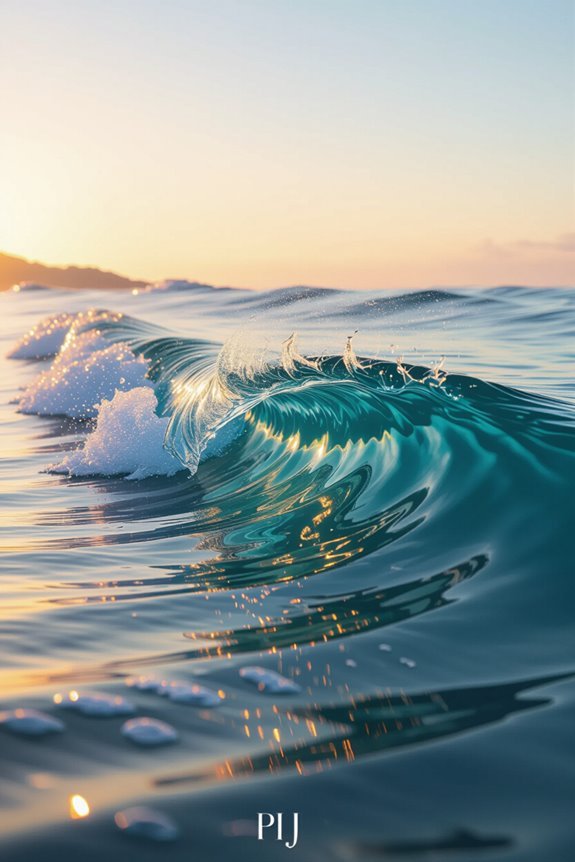 waves embody resilience and renewal