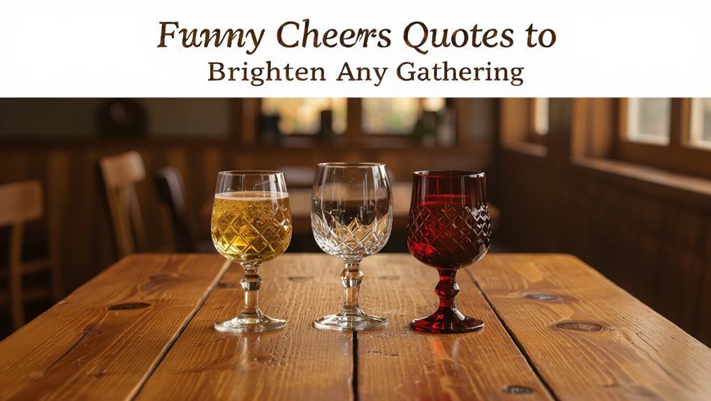 witty cheers for gatherings